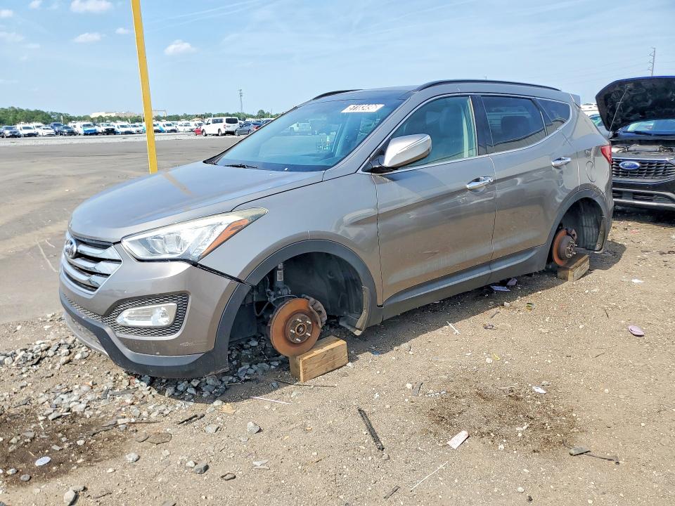 51183496 :رقم المزاد ، 5XYZUDLB8FG285193 vin ، 2015 Hyundai Santa Fe Sport مزاد بيع