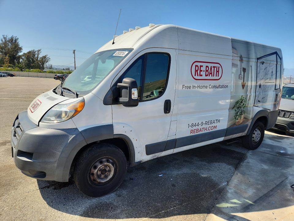 52920216 :رقم المزاد ، 3C6TRVDG1FE512798 vin ، 2015 Ram Promaster 2500 مزاد بيع