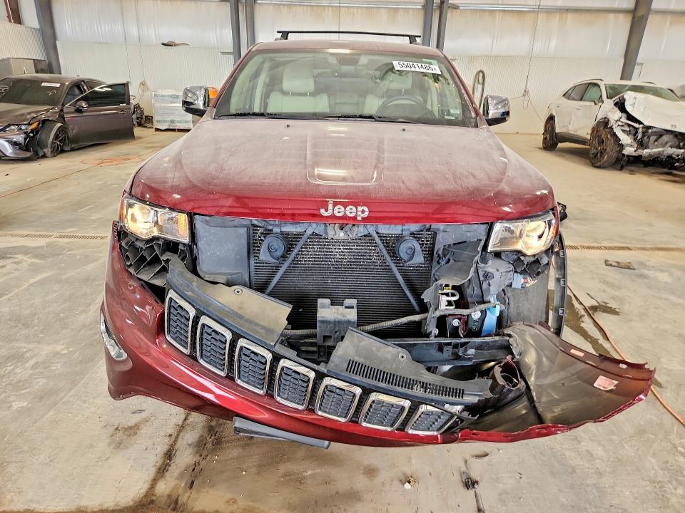 2018 Jeep Grand Cherokee მანქანა იყიდება აუქციონზე, vin: 1C4RJFBG3JC296617, აუქციონის ნომერი: 55041486