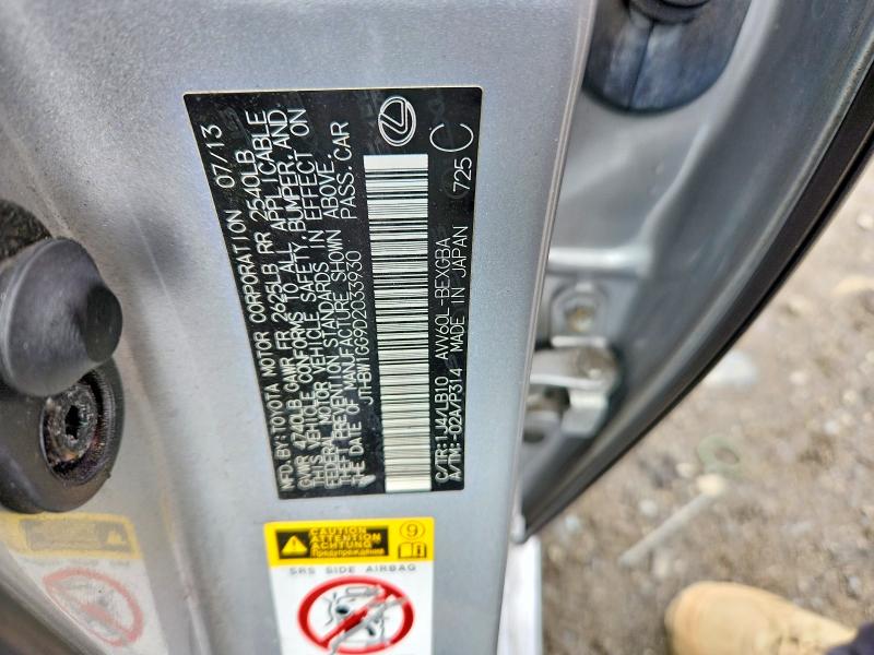 Продажа на аукционе авто 2013 Lexus Es, vin: JTHBW1GG9D2033930, номер лота: 52676466