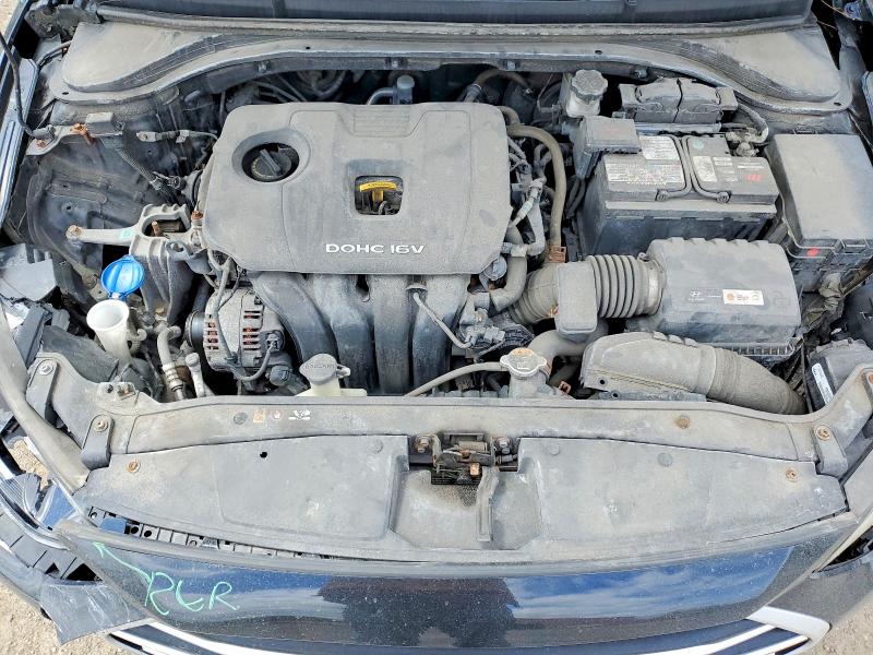 2017 Hyundai Elantra მანქანა იყიდება აუქციონზე, vin: 5NPD74LF0HH089166, აუქციონის ნომერი: 53700796
