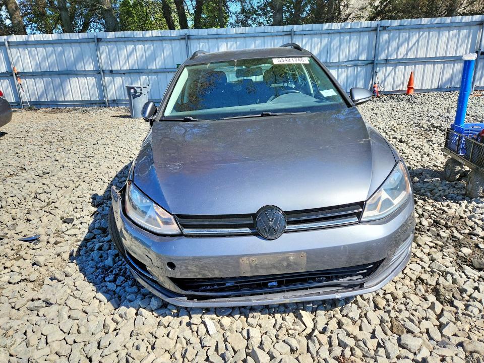 53421746 :رقم المزاد ، 3VWC17AUXGM510123 vin ، 2016 Volkswagen Golf Sportwagen مزاد بيع