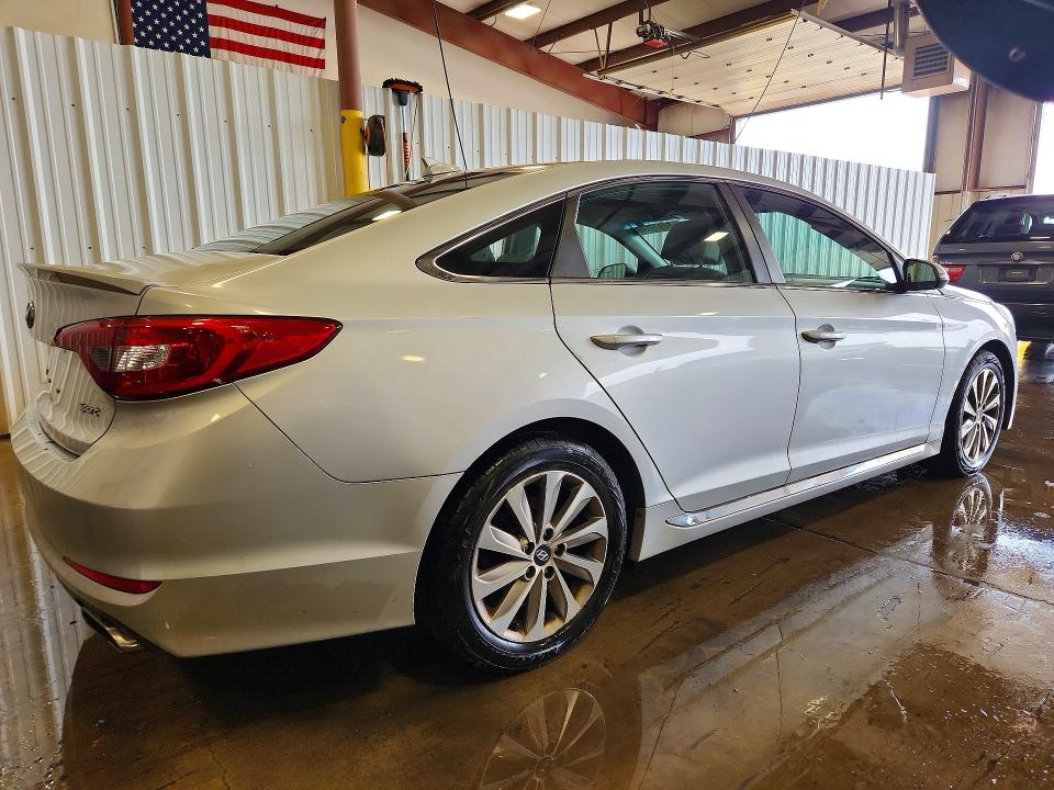 54976696 :رقم المزاد ، 5NPE34AF4FH044232 vin ، 2015 Hyundai Sonata مزاد بيع