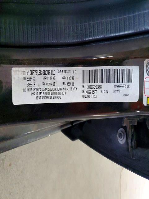 Aukcja sprzedaży 2014 Chrysler 200, vin: 1C3CCBBG7EN114344, numer aukcji: 55064106