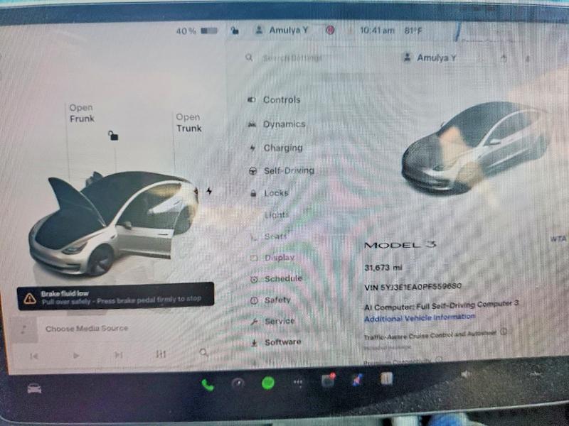 Aukcja sprzedaży 2023 Tesla Model 3, vin: 5YJ3E1EA0PF559680, numer aukcji: 52538366