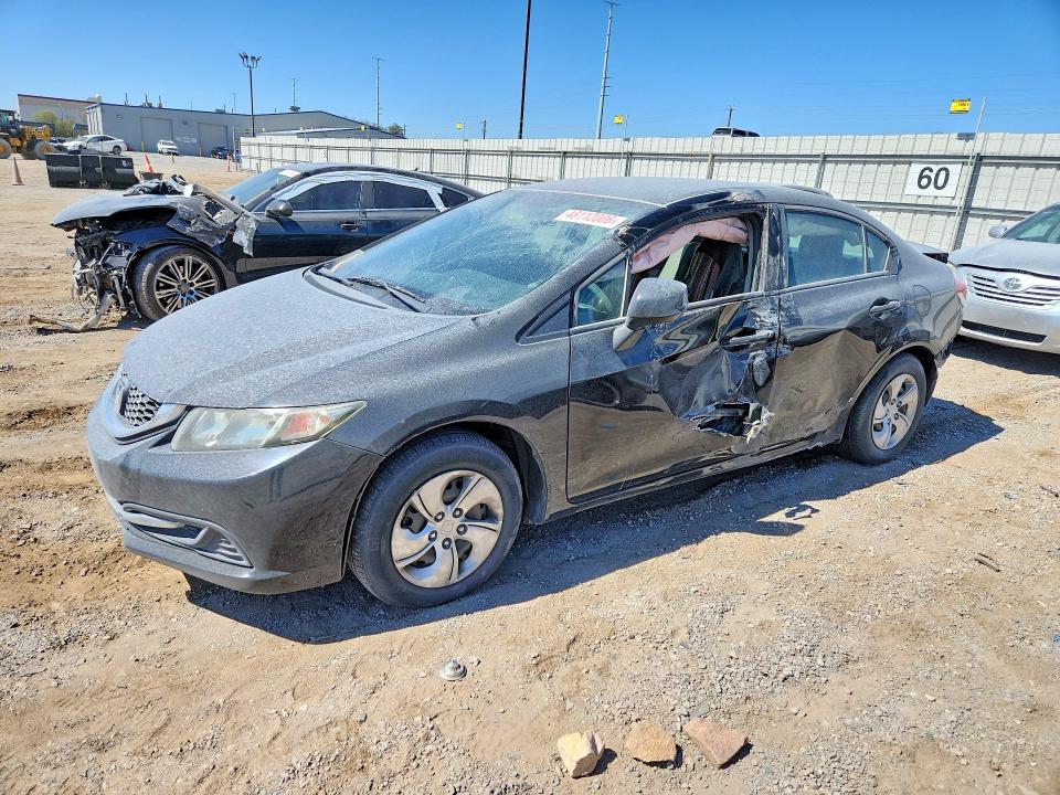 2013 Honda Civic მანქანა იყიდება აუქციონზე, vin: 2HGFB2F55DH567634, აუქციონის ნომერი: 48112006