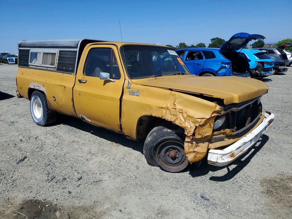52617456 :رقم المزاد ، CCQ1451158707 vin ، 1975 Chev C/k 10 Series مزاد بيع