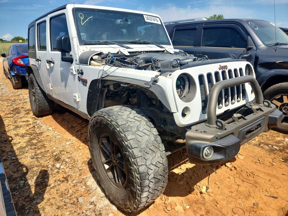 54331416 :رقم المزاد ، 1C4BJWEG2GL338183 vin ، 2016 Jeep Wrangler Unlimited مزاد بيع