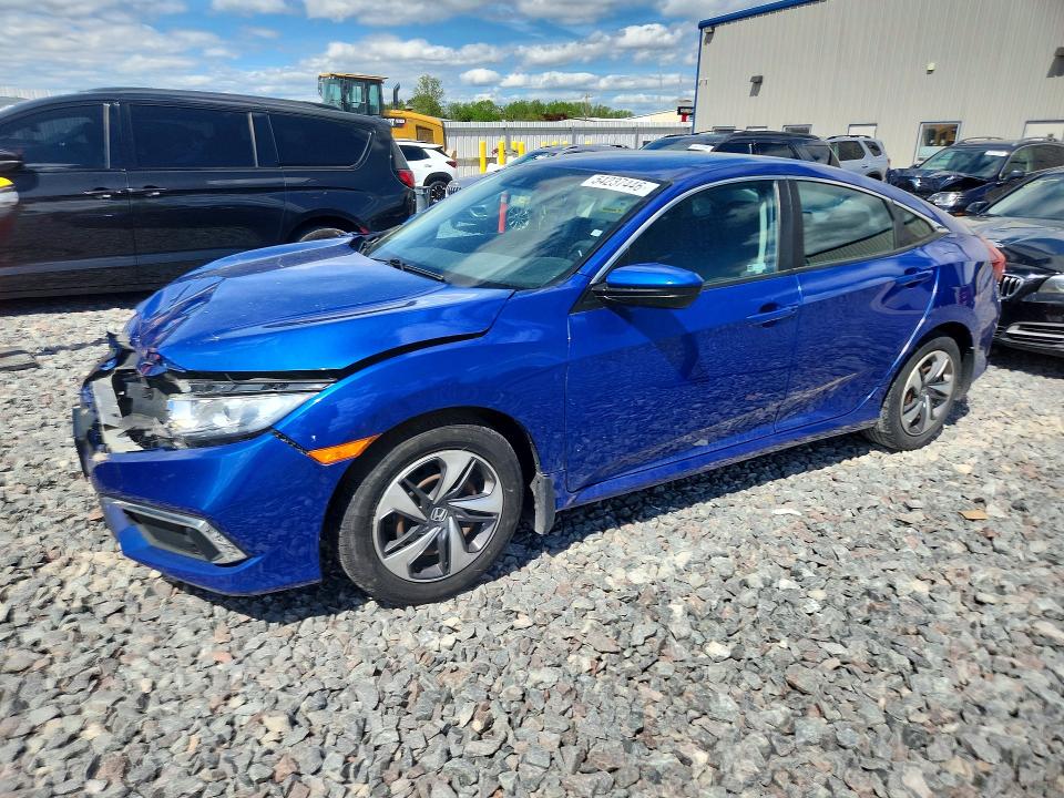 Auction sale of the 2020 Honda Civic, vin: 2HGFC2F69LH555961, lot number: 54237446