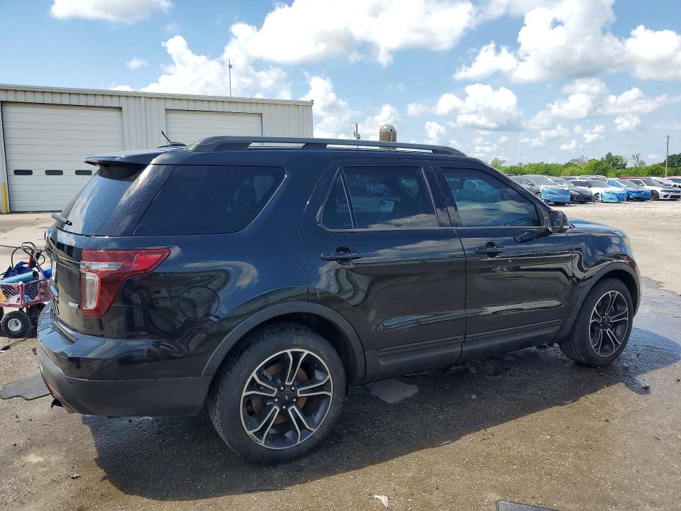 53830876 :رقم المزاد ، 1FM5K8GTXFGA31458 vin ، 2015 Ford Explorer مزاد بيع