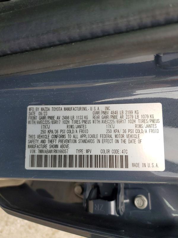 Aukcja sprzedaży 2024 Mazda Cx-50, vin: 7MMVABAM1RN166057, numer aukcji: 52662726
