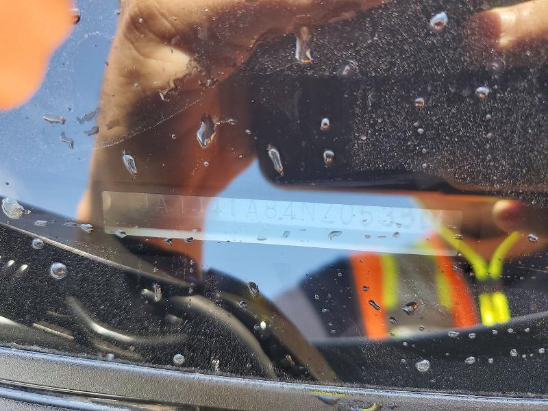 2022 Mitsubishi Outlander მანქანა იყიდება აუქციონზე, vin: JA4J4TA84NZ053506, აუქციონის ნომერი: 54600576