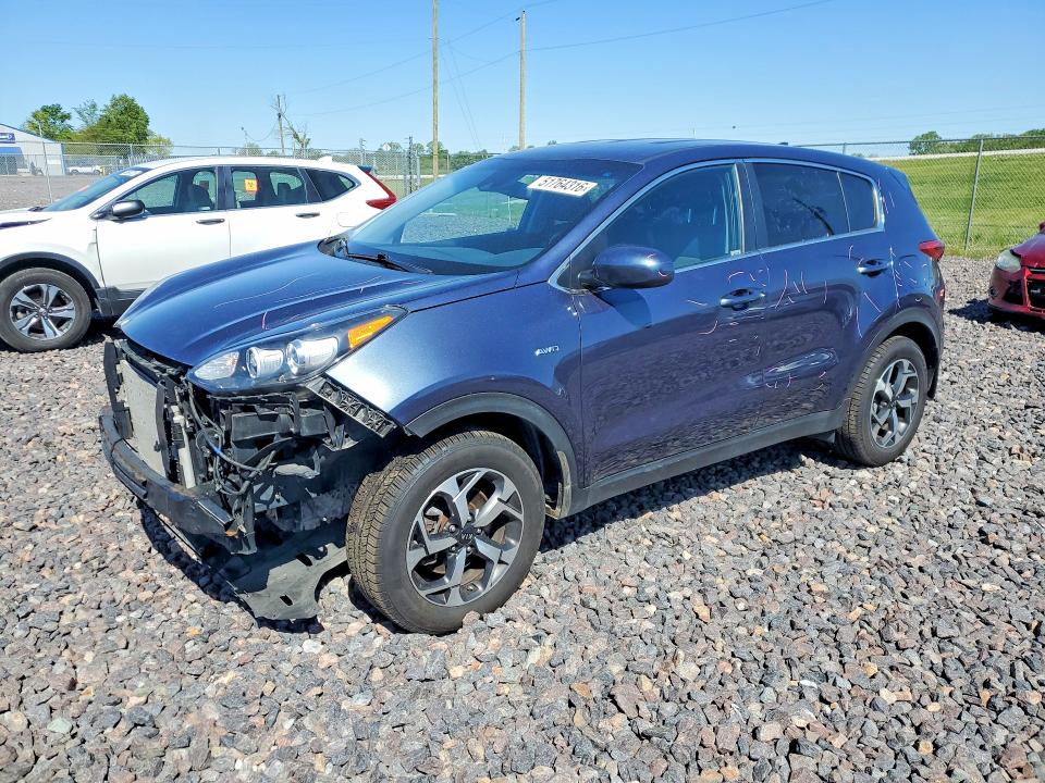 2021 Kia Sportage მანქანა იყიდება აუქციონზე, vin: KNDPMCAC1M7861097, აუქციონის ნომერი: 51764316