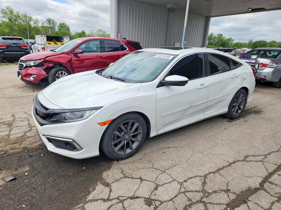 53510396 :رقم المزاد ، 19XFC1F35KE009702 vin ، 2019 Honda Civic مزاد بيع
