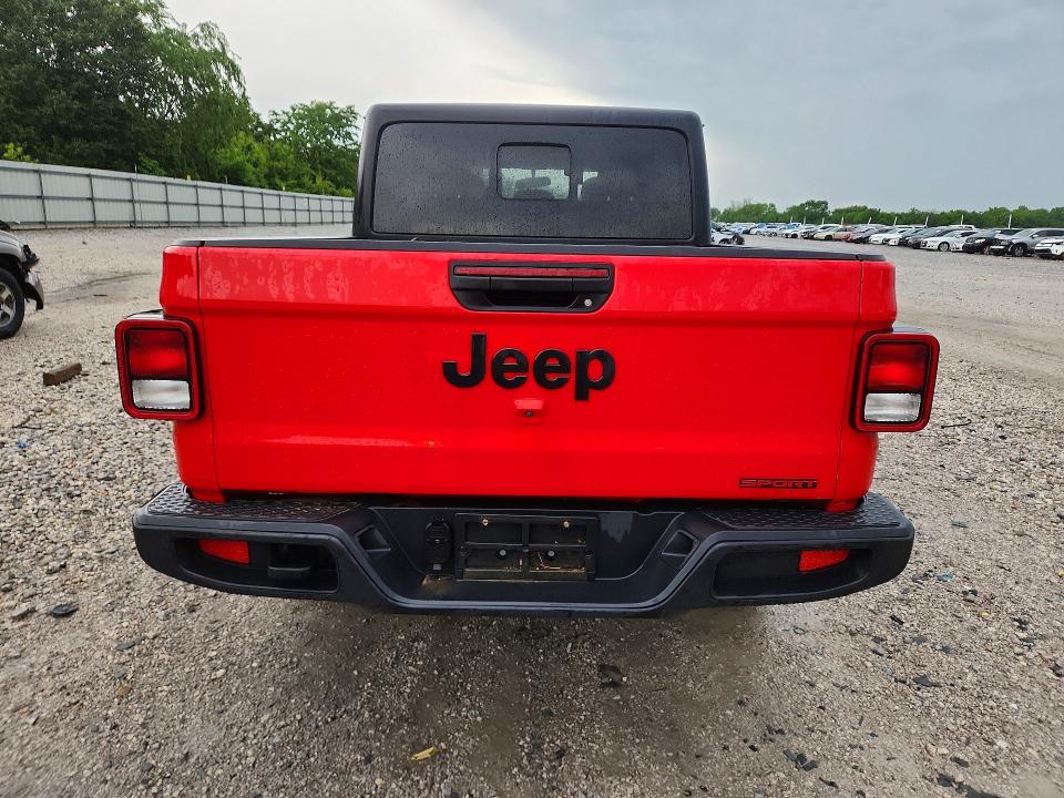 2020 Jeep Gladiator მანქანა იყიდება აუქციონზე, vin: 1C6HJTAG4LL128474, აუქციონის ნომერი: 52720346