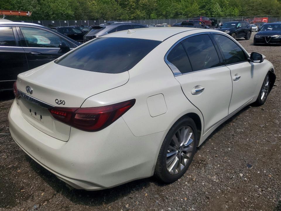 2021 Infiniti Q50 მანქანა იყიდება აუქციონზე, vin: JN1EV7BR4MM754127, აუქციონის ნომერი: 53218696