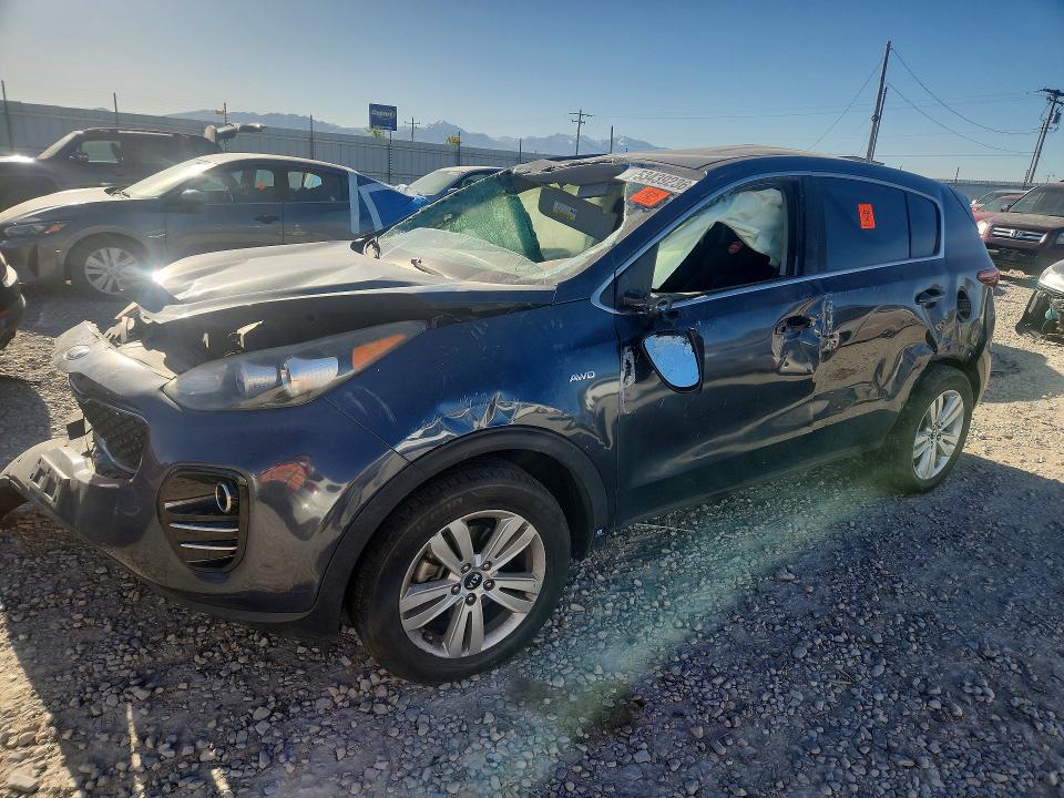 2017 Kia Sportage მანქანა იყიდება აუქციონზე, vin: KNDPMCAC0H7224224, აუქციონის ნომერი: 53439236