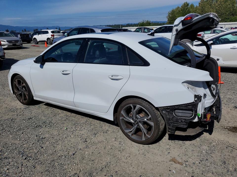 2023 Audi A3 მანქანა იყიდება აუქციონზე, vin: WAUAUDGY1PA092023, აუქციონის ნომერი: 55040216