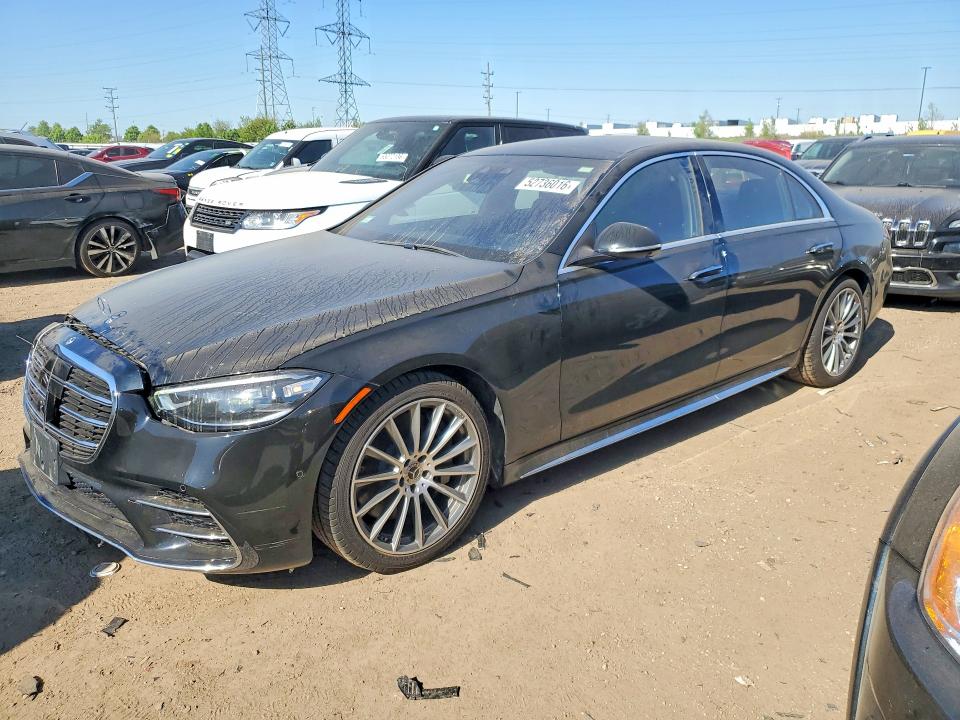2022 Mercedes-benz S მანქანა იყიდება აუქციონზე, vin: W1K6G7GB2NA149586, აუქციონის ნომერი: 52736016