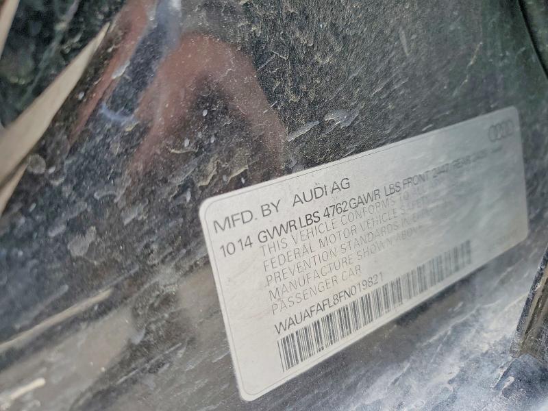 Aukcja sprzedaży 2015 Audi A4, vin: WAUAFAFL8FN019821, numer aukcji: 52214046