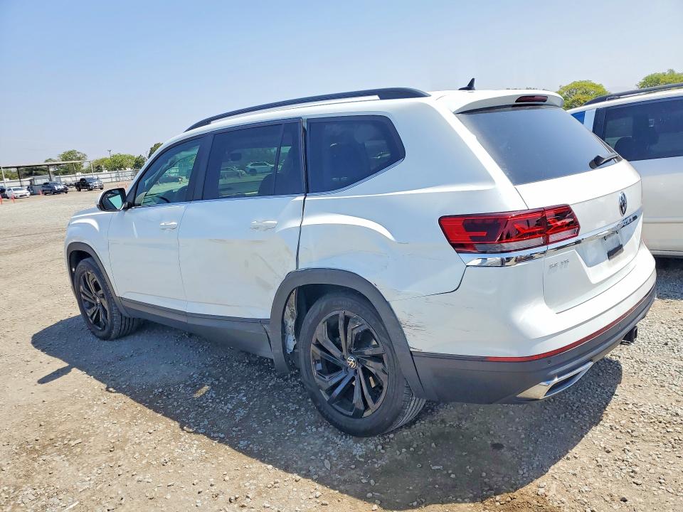 52264526 :رقم المزاد ، 1V2WR2CA7NC538568 vin ، 2022 Volkswagen Atlas مزاد بيع