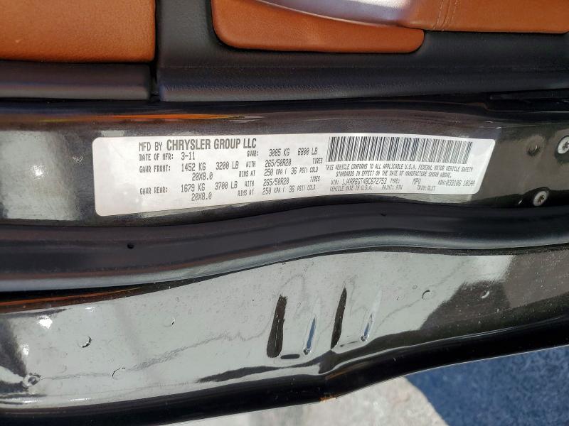 Aukcja sprzedaży 2011 Jeep Grand Cherokee, vin: 1J4RR6GT4BC672753, numer aukcji: 52715156