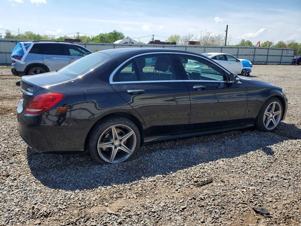 Продажа на аукционе авто 2015 Mercedes-benz C, vin: 55SWF4KB1FU060456, номер лота: 52596446