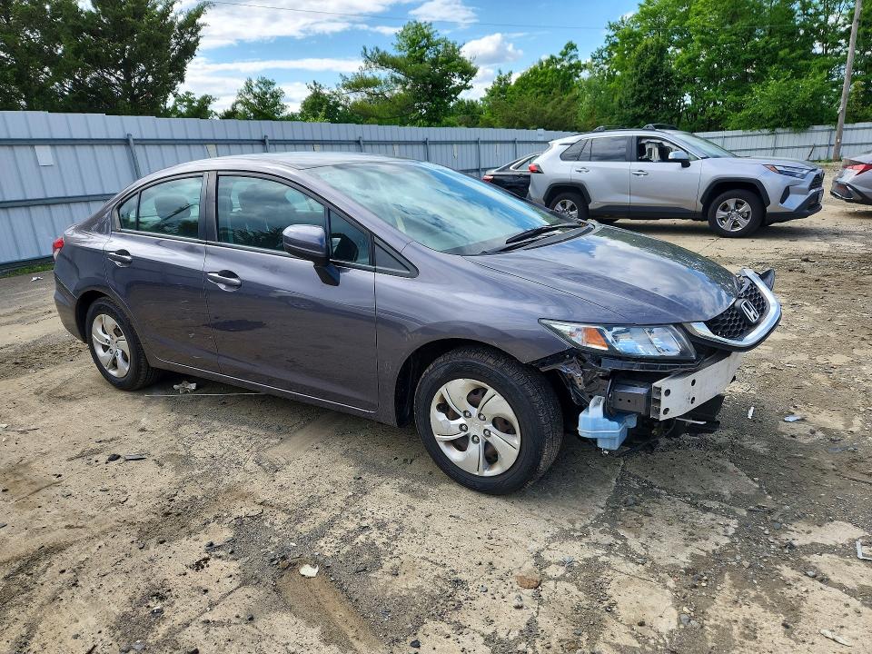 55212776 :رقم المزاد ، 19XFB2F59FE280052 vin ، 2015 Honda Civic مزاد بيع