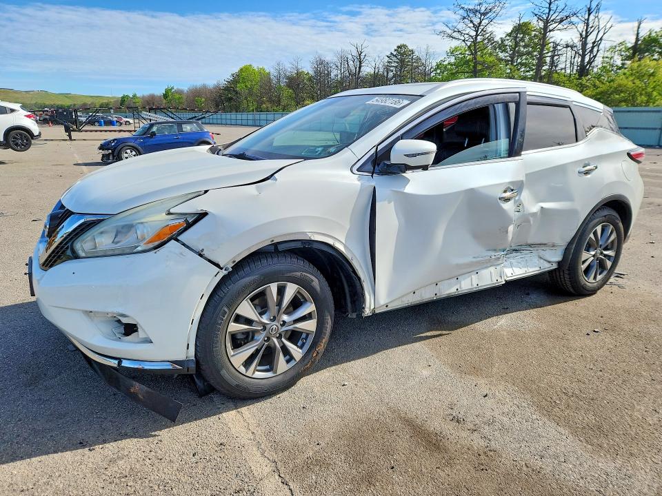 54982186 :رقم المزاد ، 5N1AZ2MH0GN104051 vin ، 2016 Nissan Murano مزاد بيع