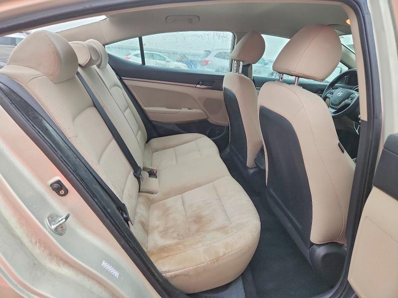 54211776 :رقم المزاد ، KMHD74LF3HU391777 vin ، 2017 Hyundai Elantra مزاد بيع