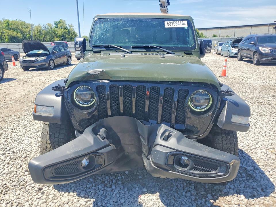 53158416 :رقم المزاد ، 1C4HJXDG4MW530510 vin ، 2021 Jeep Wrangler Unlimited مزاد بيع