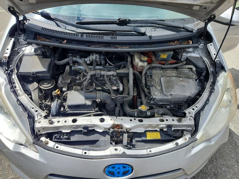 55039936 :رقم المزاد ، JTDKDTB32C1506871 vin ، 2012 Toyota Prius C مزاد بيع
