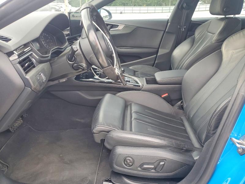53080446 :رقم المزاد ، WAUDACF50MA058545 vin ، 2021 Audi A5 مزاد بيع