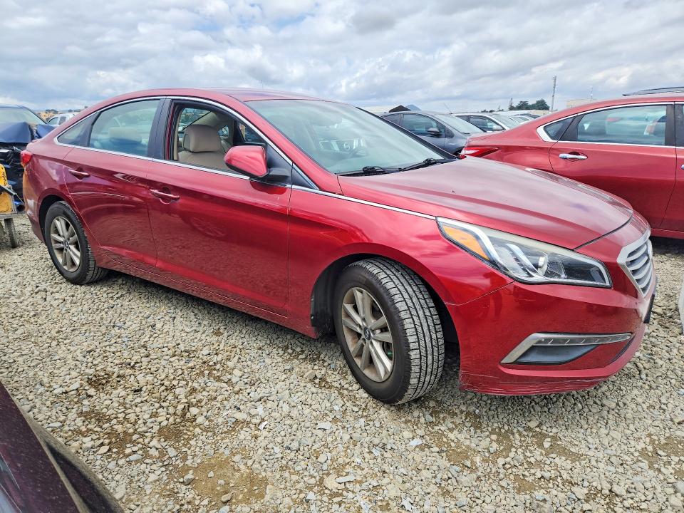 2015 Hyundai Sonata მანქანა იყიდება აუქციონზე, vin: 5NPE24AF8FH251340, აუქციონის ნომერი: 55301676