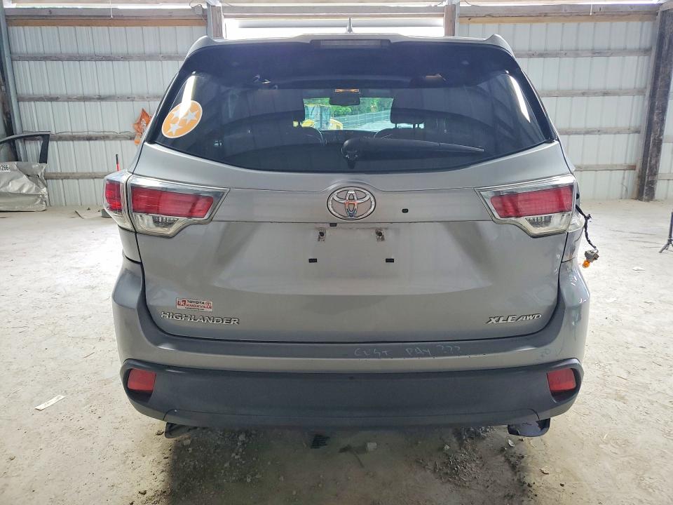 Aukcja sprzedaży 2015 Toyota Highlander, vin: 5TDJKRFH9FS224244, numer aukcji: 54256016