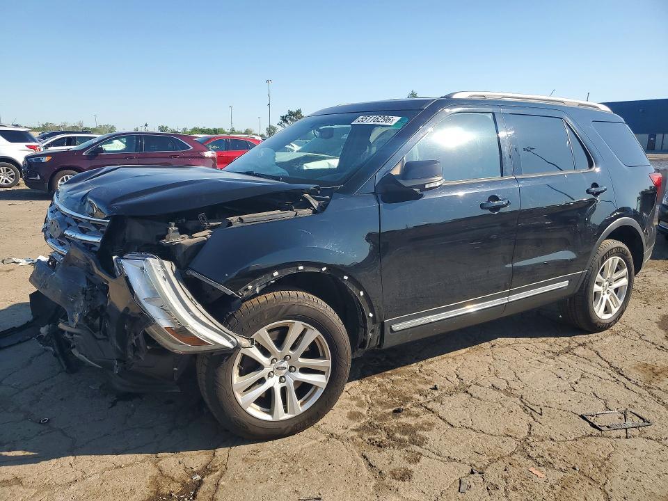 2018 Ford Explorer მანქანა იყიდება აუქციონზე, vin: 1FM5K8D86JGC04398, აუქციონის ნომერი: 55116296