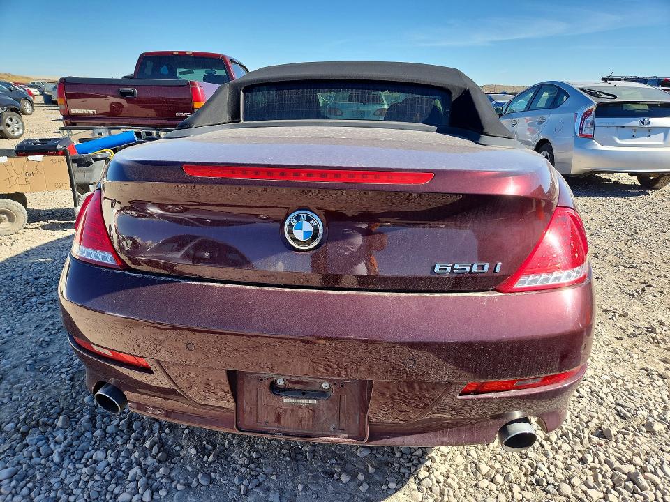 Продажа на аукционе авто 2008 Bmw 650, vin: WBAEB53548CX61142, номер лота: 52958436