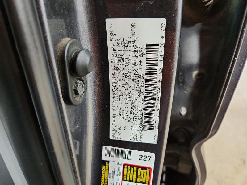 Продаж на аукціоні авто 2011 Toyota Tacoma, vin: 3TMLU4EN0BM064472, номер лоту: 54247826