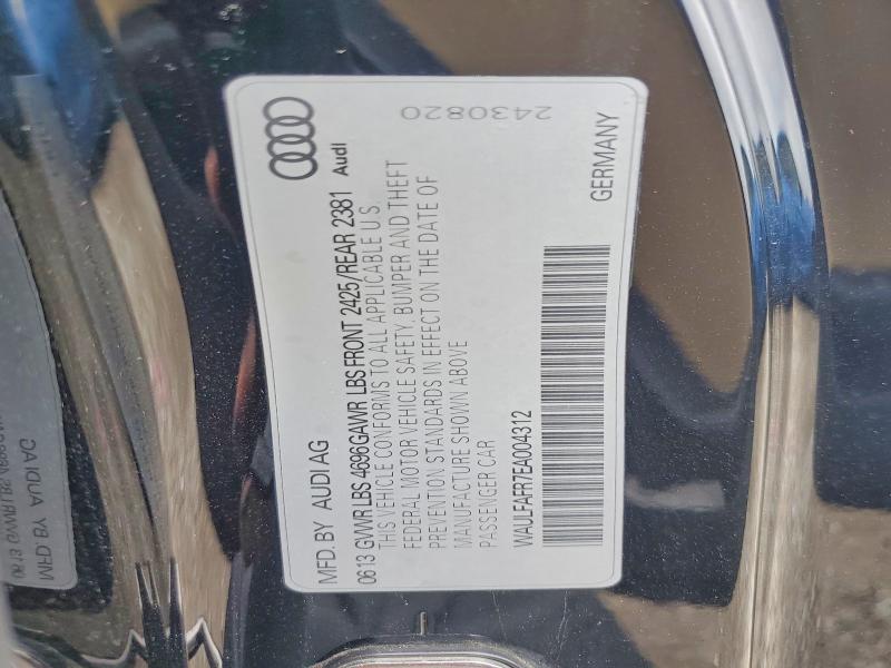 Продажа на аукционе авто 2014 Audi A5, vin: WAULFAFR7EA004312, номер лота: 52348296