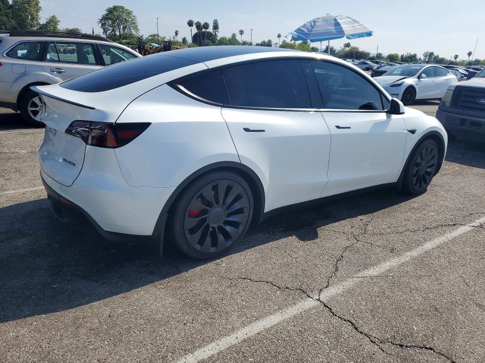 53418586 :رقم المزاد ، 7SAYGDEF4PF762717 vin ، 2023 Tesla Model Y مزاد بيع