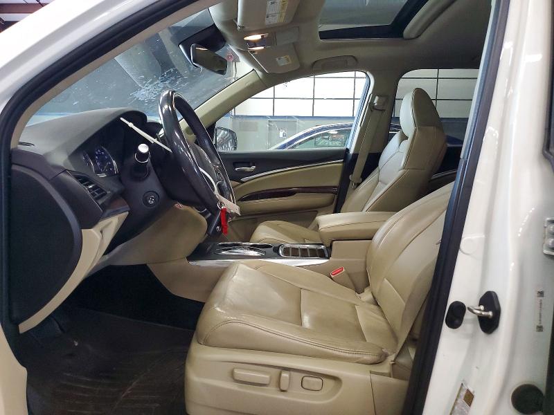 2018 Acura Mdx მანქანა იყიდება აუქციონზე, vin: 5J8YD4H57JL028832, აუქციონის ნომერი: 55592066