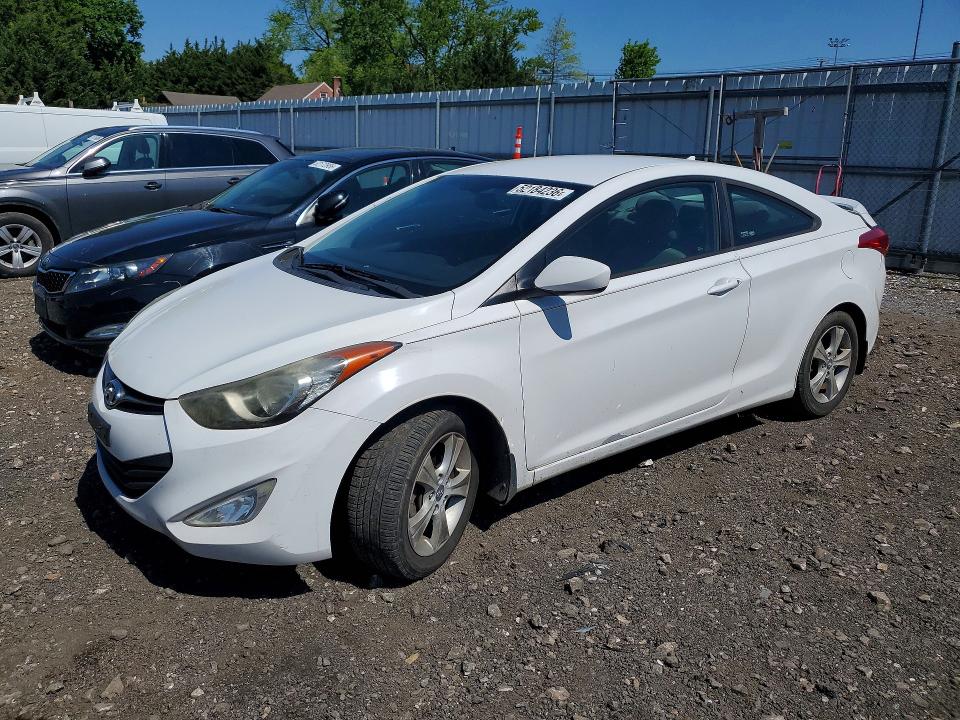 52184236 :رقم المزاد ، KMHDH6AE3DU002701 vin ، 2013 Hyundai Elantra Coupe مزاد بيع