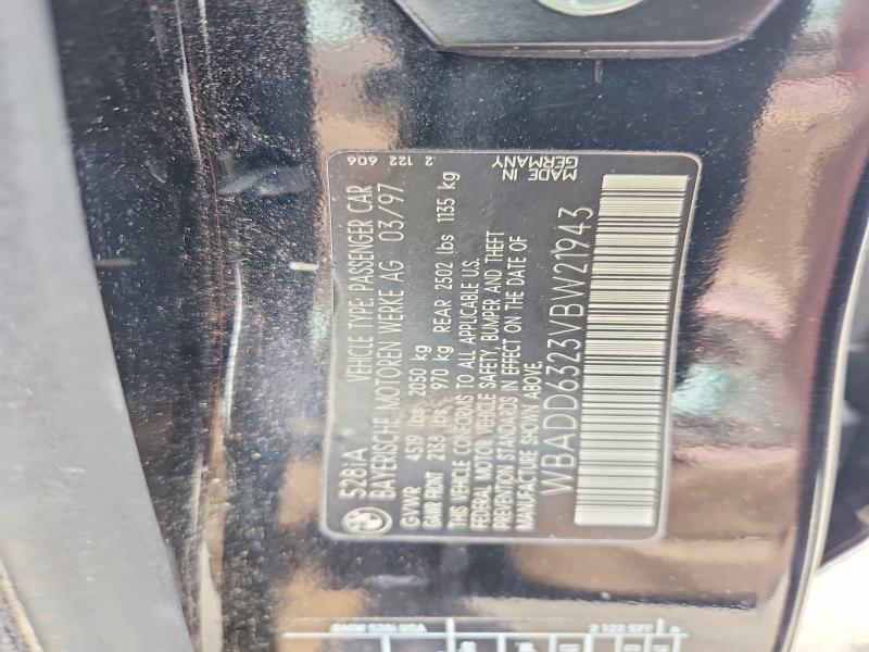 Продаж на аукціоні авто 1997 Bmw 528, vin: WBADD6323VBW21943, номер лоту: 54612086