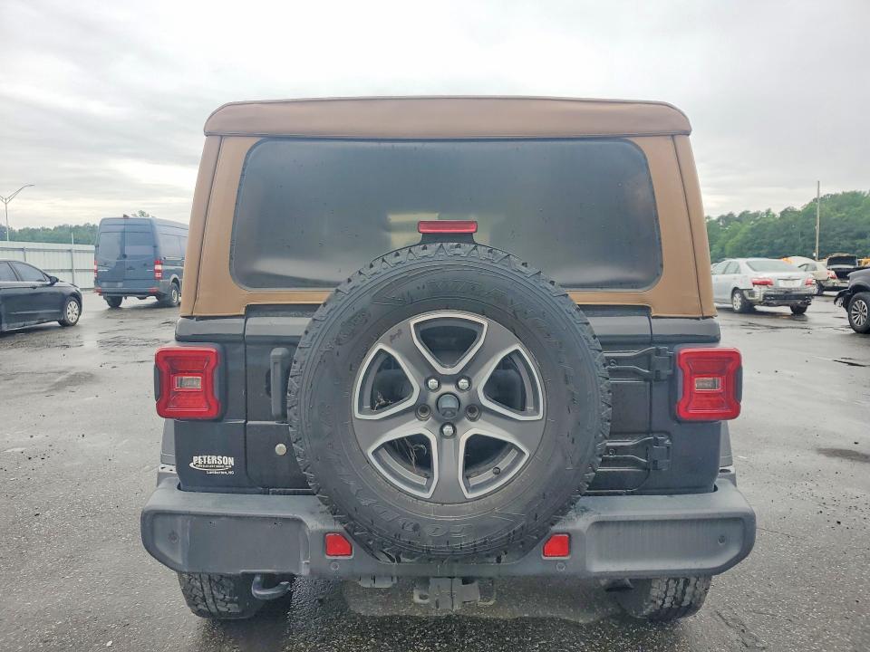 2020 Jeep Wrangler Unlimited მანქანა იყიდება აუქციონზე, vin: 1C4HJXDN1LW154006, აუქციონის ნომერი: 52651606