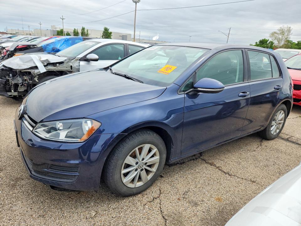 Продажа на аукционе авто 2016 Volkswagen Golf, vin: 3VW217AU0GM042818, номер лота: 54305856