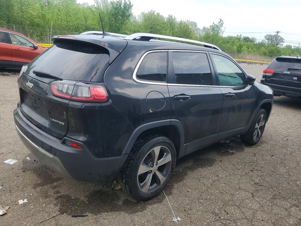 53246516 :رقم المزاد ، 1C4PJLDB5KD419384 vin ، 2019 Jeep Cherokee مزاد بيع