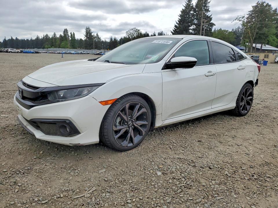 51872596 :رقم المزاد ، 19XFC2F83KE049441 vin ، 2019 Honda Civic مزاد بيع
