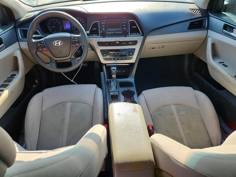53207726 :رقم المزاد ، 5NPE24AF8HH485528 vin ، 2017 Hyundai Sonata مزاد بيع