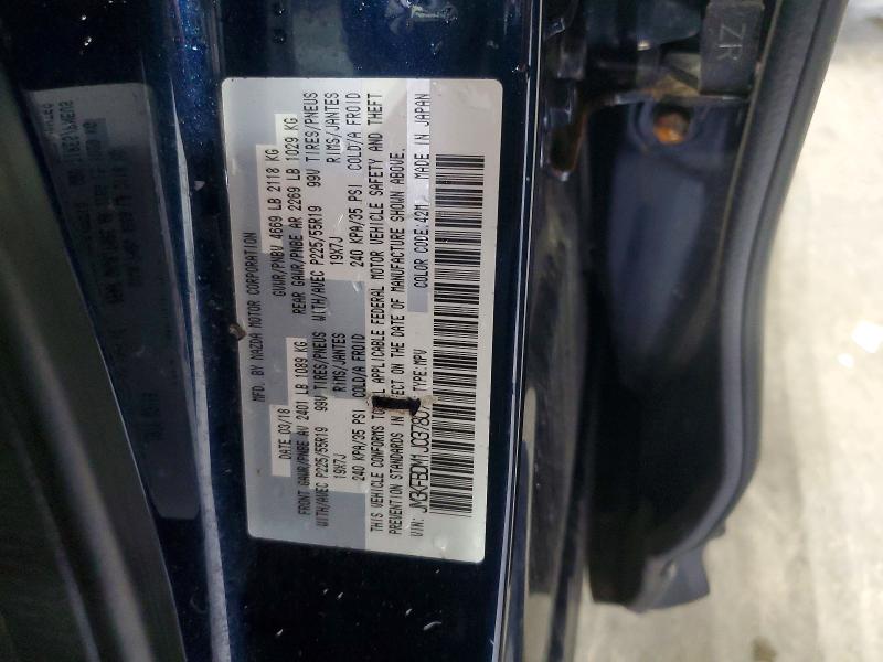 53646946 :رقم المزاد ، JM3KFBDM1J0378076 vin ، 2018 Mazda Cx-5 مزاد بيع