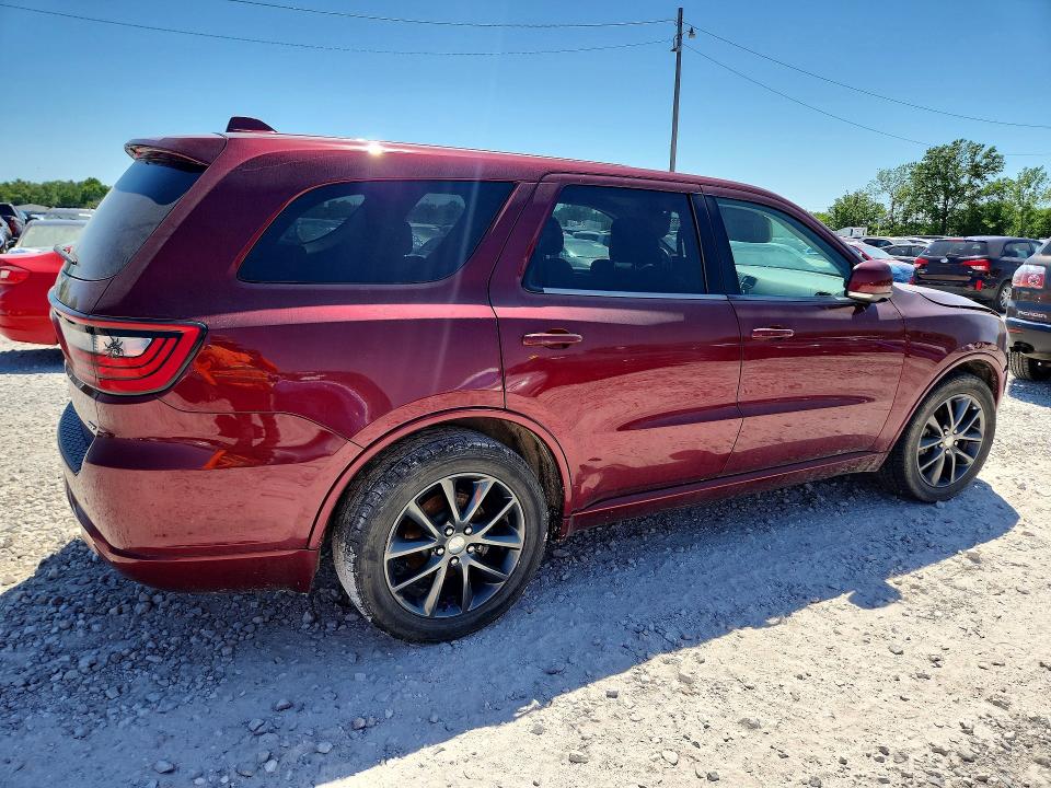 2018 Dodge Durango მანქანა იყიდება აუქციონზე, vin: 1C4RDHDG6JC231244, აუქციონის ნომერი: 75571805